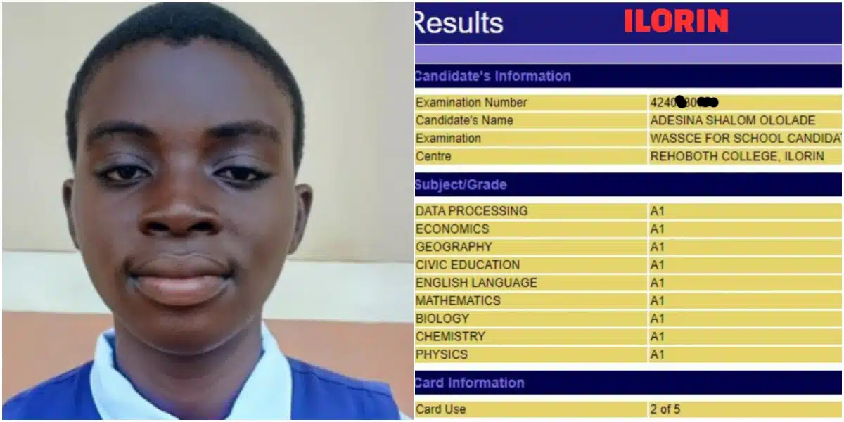 2023 WAEC best student receives N1 million cash gift