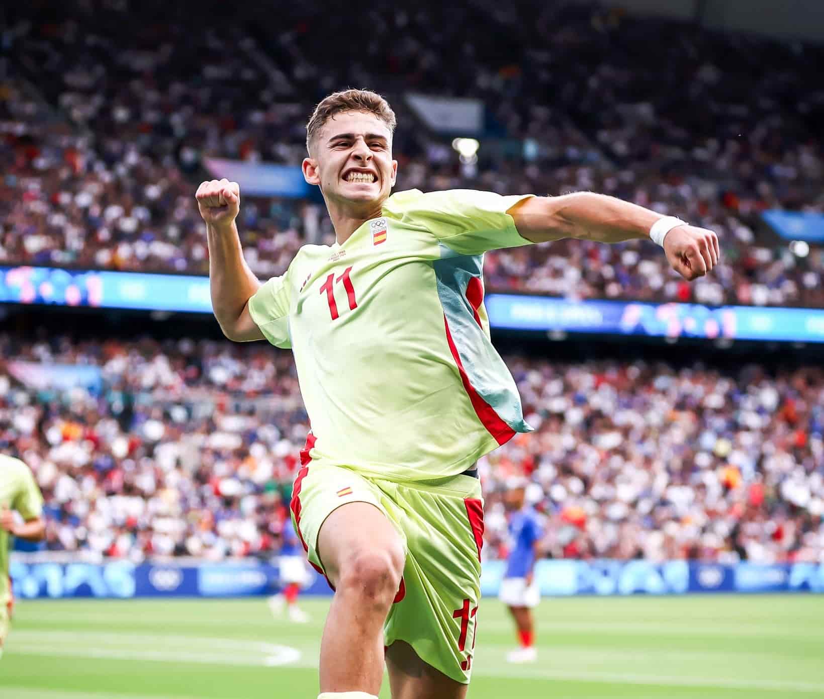 Spain vs France men's football final at the Paris 2024 Olympics