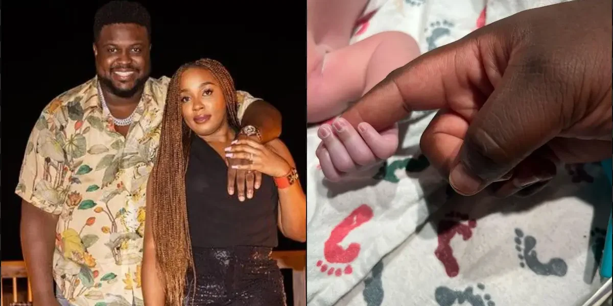 Davido’s elder brother, Adewale and wife welcome second child