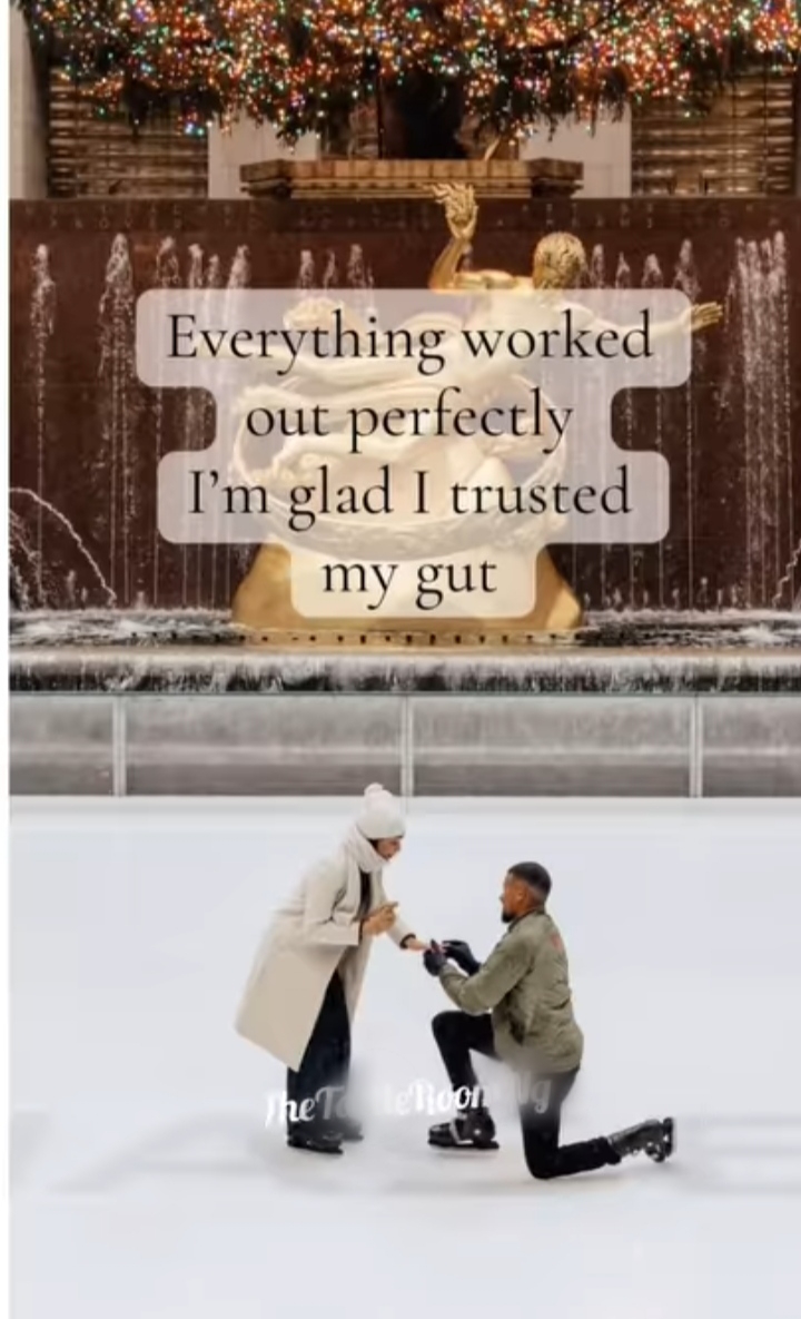 Man shares how he spent months teaching girlfriend skating so he can propose to her on ice