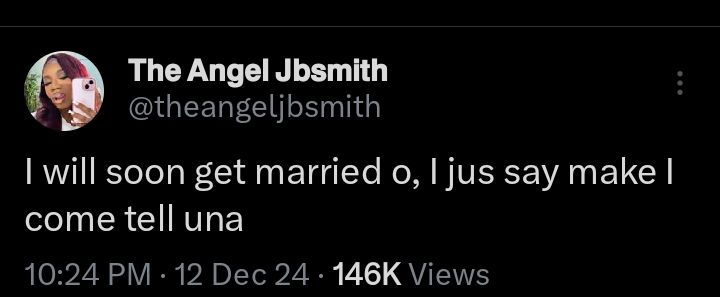 Angel Smith tweet 