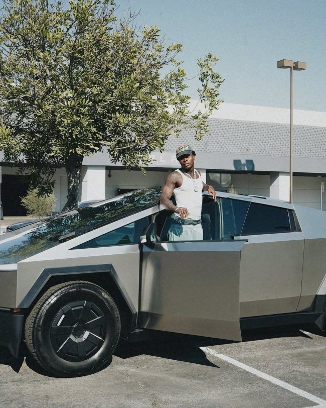 Asake gifts himself Tesla Cybertruck for his 30th birthday